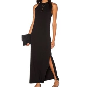 Theory Sonaki Maxi Dress in black Size